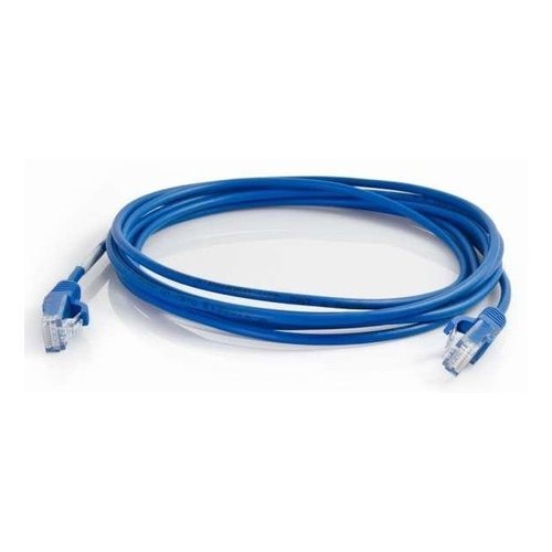 Quiktron 576-RD10-006 VS 6' Blue Snagless Cat6 28AWG Ethernet Cable