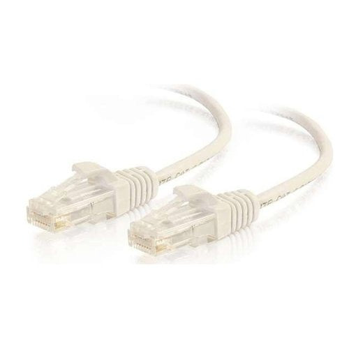 Quiktron 576-RD25-010 VS 10 White Booted C6 28AWG CM