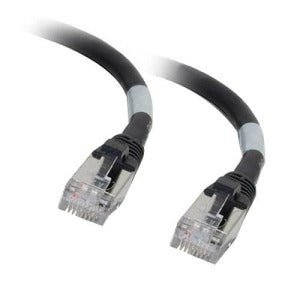 Quiktron 576A-RD35-015 Q-Series CAT6A Reduced Diameter UTP Patch Cable, 15', Black
