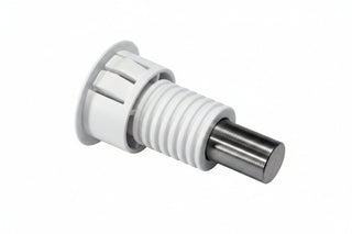 GRI M-180WG-W Magnet in Case, 3/4" Diameter, Steel Door, Recessed, White