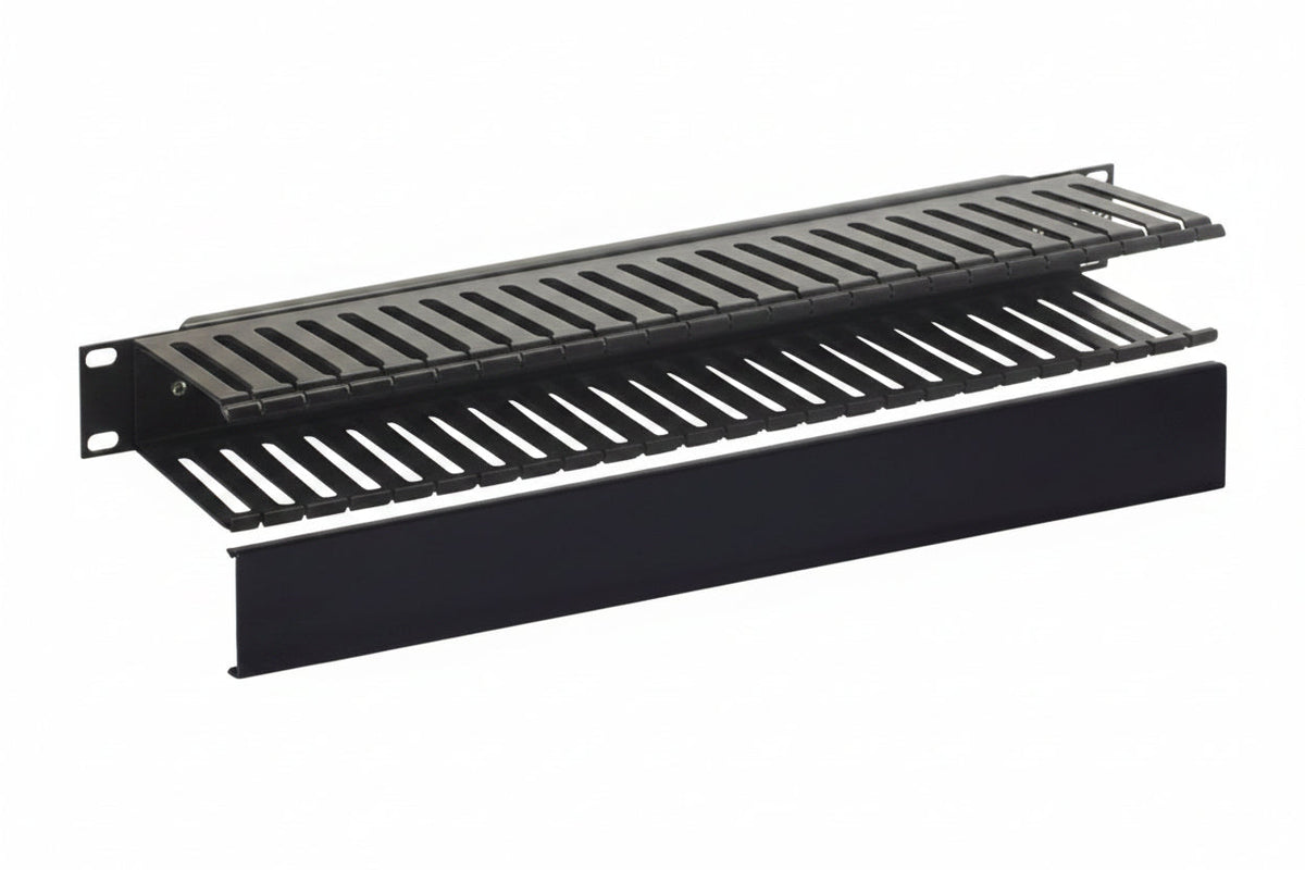 ICC ICCMSCMA41 Three-Inch Deep Finger Duct Panel, 1U RMS