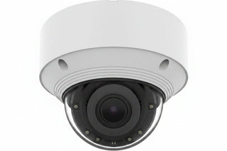 Hanwha QNV-C9083R Q-Series 4K AI IR Vandal Dome Camera 3.2-10.2mm Motorizes Varifocal Lens, White