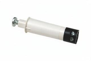 GRI PB-2020-T-W 3/8" Diameter Plunger Switch with Terminals, 10W, 200VDC, 0.50A, Closed Loop, N/O, A, White