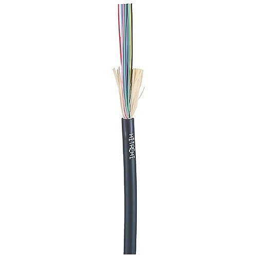 61459-6 OS2 8.3 µm Tight-Buffered Plenum Fiber Optic Cable, Indoor/Outdoor, Yellow