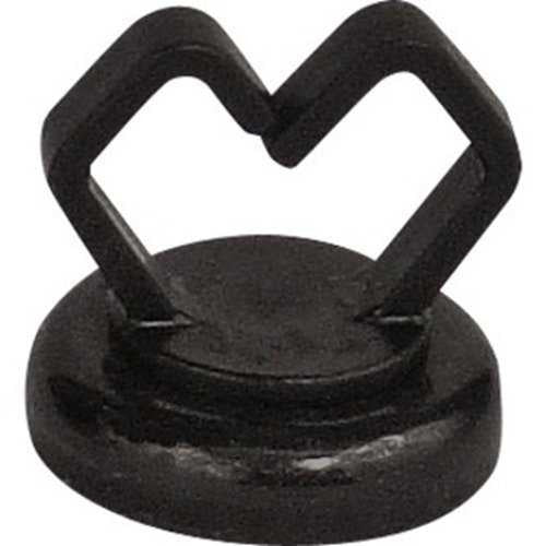 MagDaddy 62409 1/2″ Magnetic Cable Holder, UL Listed 10 lb, Black, 10-Pack