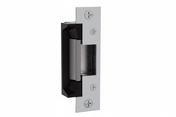 HES 5200-12/24D-630 5200 Series Electric Strike Body, 12/24VDC, 0.24/0.12A, 1-3/16-Inch Depth, Satin Stainless Steel