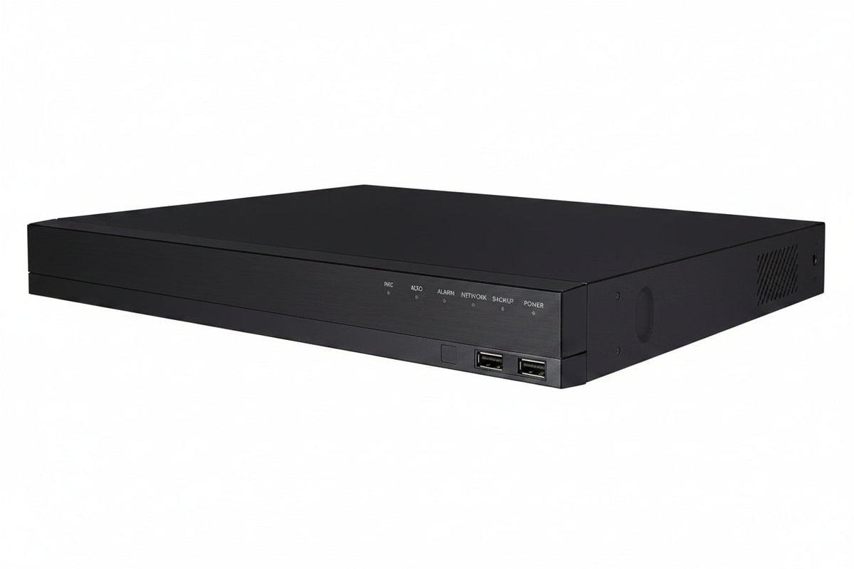 Hanwha ARN-1610S Series 16-Channel PoE NVR, 4TB, Black
