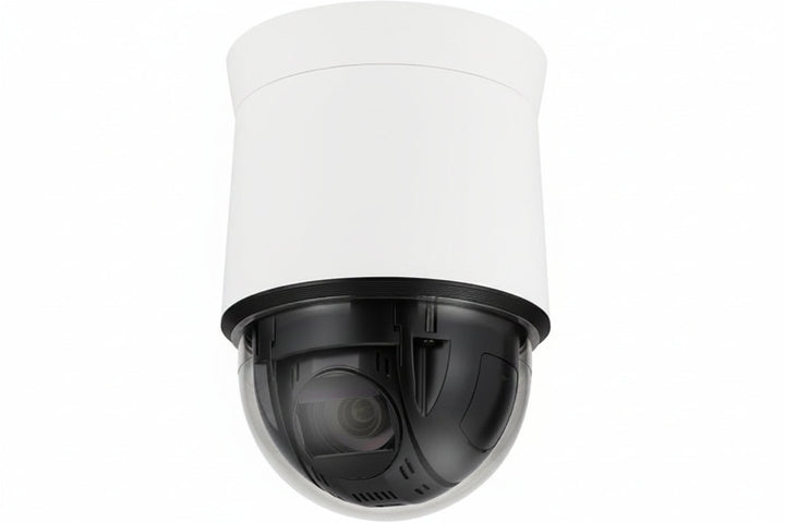 Hanwha QNP-6250 Q Series 2MP PTZ Camera, 4.44-111mm Varifocal Lens, 25x Optical Zoom, WDR 120 dB, White