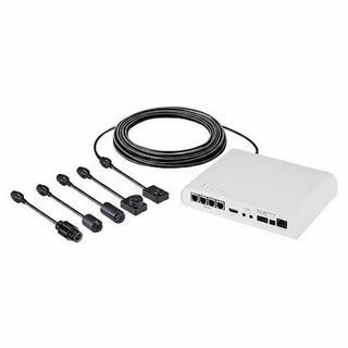Hanwha PNM-9000QB P-Series 2MP 4-Channel Remote Head Camera Main Module, White
