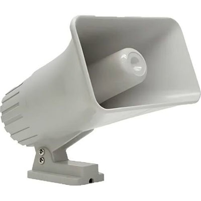 702 Self-Contained Dual-Tone Electronic Siren, 30W, White