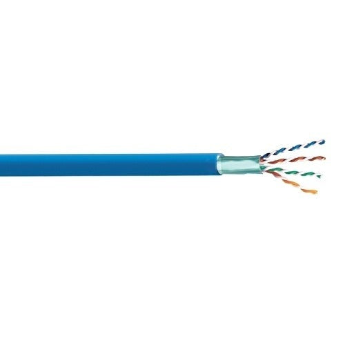 Category 6A Plenum Cable 1000 ft Spool, 10 Gigabit CMP Rated, Small Diameter 7151858