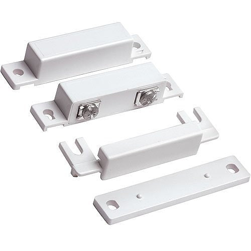 7939WG-WH Surface Mount Magnetic Contact with Terminals, 1-1/4" Gap, SPST, White