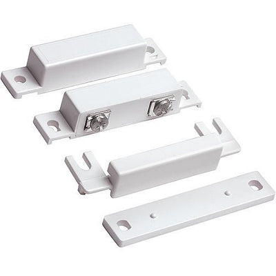 7939WG-WH Surface Mount Magnetic Contact with Terminals, 1-1/4" Gap, SPST, White