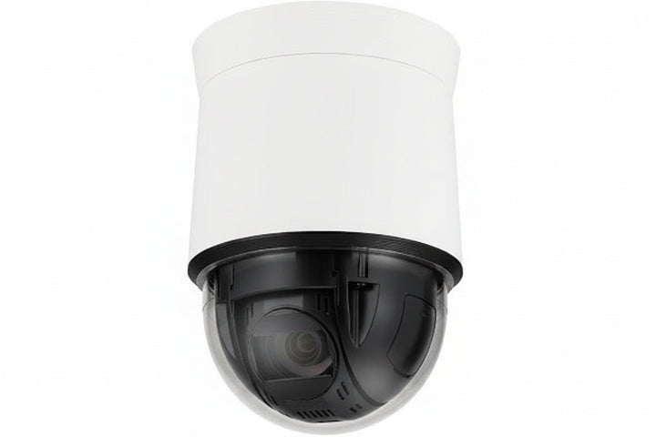 Hanwha QNP-6250 Q Series 2MP PTZ Camera, 4.44-111mm Varifocal Lens, 25x Optical Zoom, WDR 120 dB, White