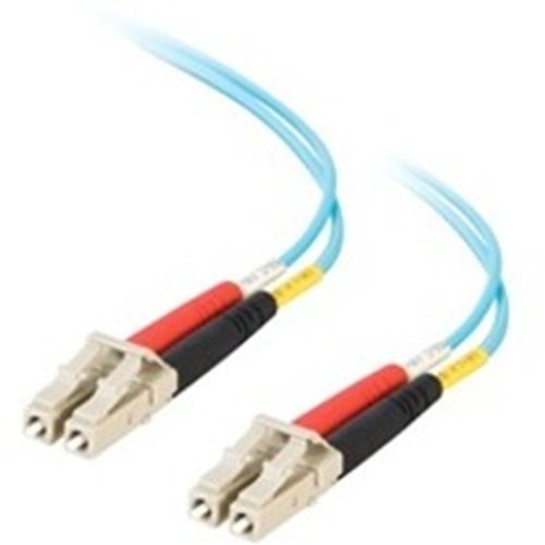 Quiktron 852-LL2-009 Value Series Fiber Jumper Cable, LC to LC, 50/125µm Laser-Optimized, Multimode, 10' (3 m)