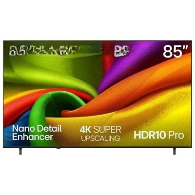 LG 85NU850BPUA 85" NanoCell 4K Smart TV LED HDR10 webOS