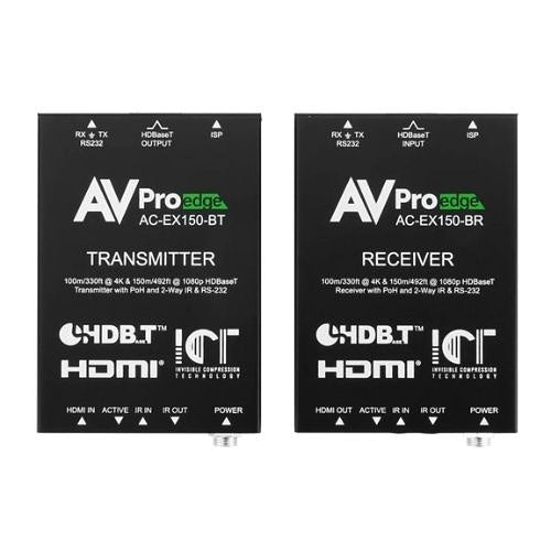 AV Pro Edge AC-EX150-BKT Long Distance 4K HDMI Extender, 150m, Black