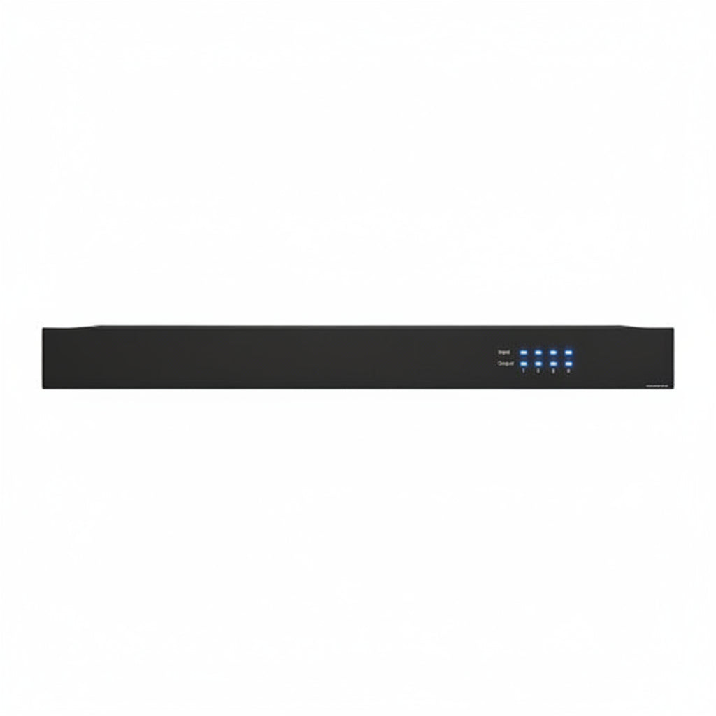 EA-COM-AMP-4D-160 Commercial Series 4-Channel 160W Digital Amplifier with 70V/8 Ohms Support