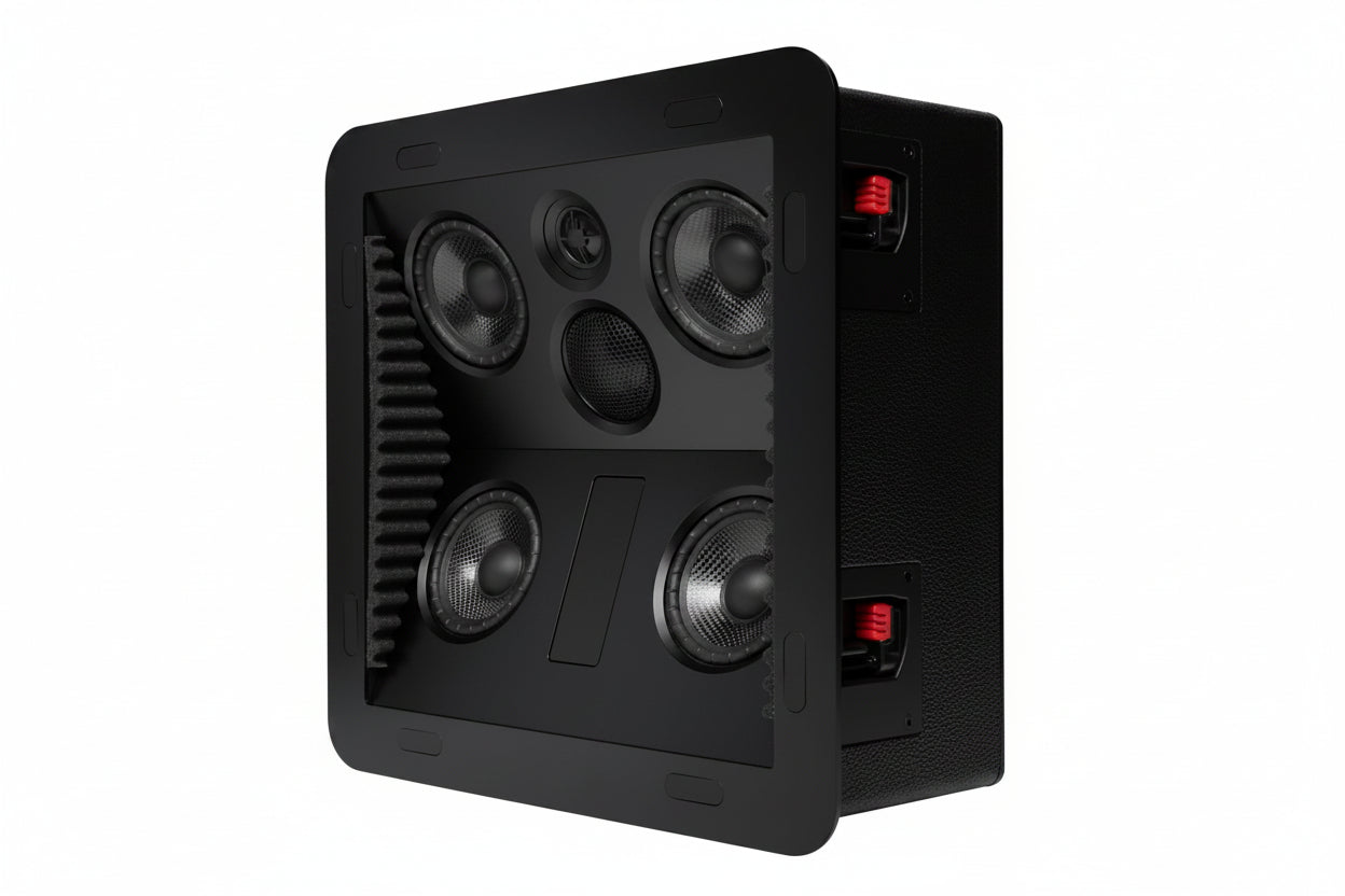 ES-HTR-ICLCR-4 Home Theater Reference Series In-Ceiling LCR Speaker, 4"
