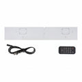 ES-PWR-SNDBR-180-BLK 2.1 Active Soundbar System with 8" Wireless Subwoofer
