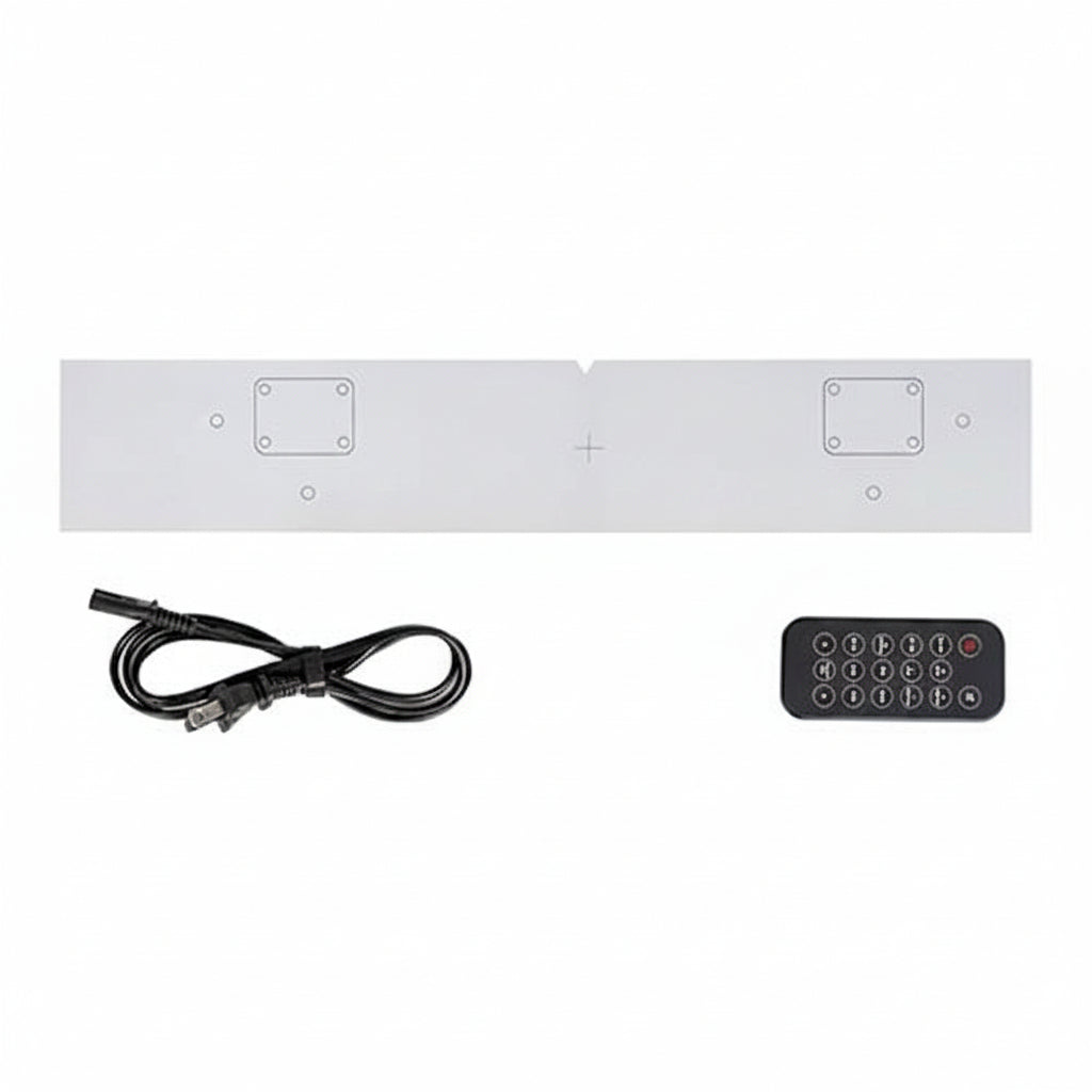 ES-PWR-SNDBR-180-BLK 2.1 Active Soundbar System with 8" Wireless Subwoofer