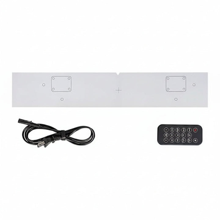 ES-PWR-SNDBR-180-BLK 2.1 Active Soundbar System with 8" Wireless Subwoofer