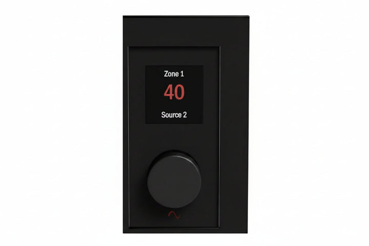 EA-COM-WP-ZONE-BL Zone / Source Controller Wall Plate for Episode Business Music DSPs