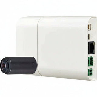 Hanwha XNB-H6241A X-Series 2MP ATM IP Camera Kit with 8m Cable, 2.4mm Fixed Lens, Ivory