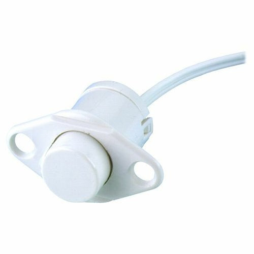 955PST-WH Mini Plunger Switch with Terminals, White