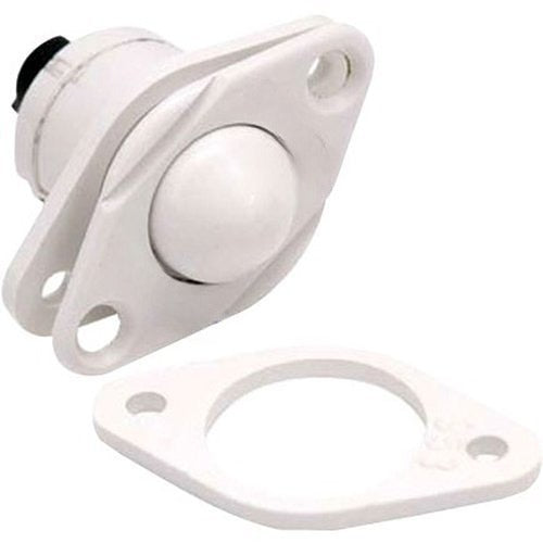 956RPT-WH Mini Roller Plunger Contact with Terminals, White