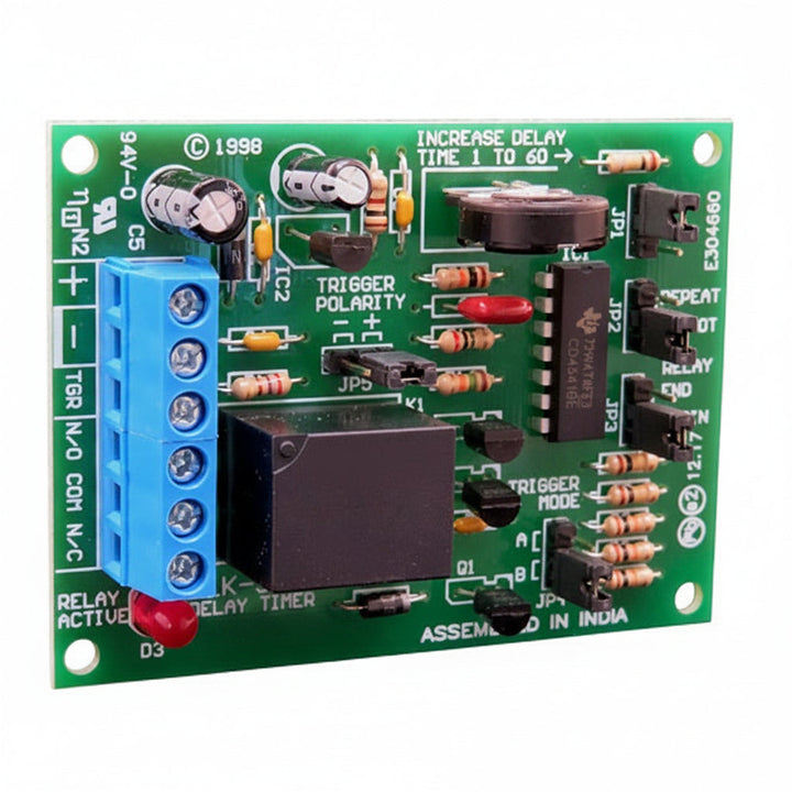 ELK-960 Delay Timer Module, 12 to 24VDC Operation