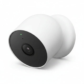 Google Nest Cam GA02276-US Outdoor and Indoor Battery Security Camera, White