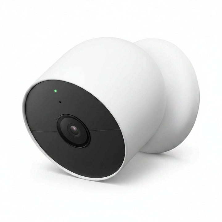 Google Nest Cam GA02276-US Outdoor and Indoor Battery Security Camera, White
