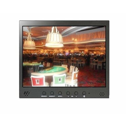 9REDP 9.7" LED CCTV Security Monitor, 1024 x 768, Rack-Mount