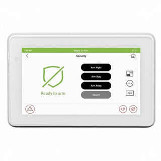 Honeywell Home 6290W 7" Color Touchscreen Keypad with Voice for VISTA Systems, (Replaces 6280S, 6280W)