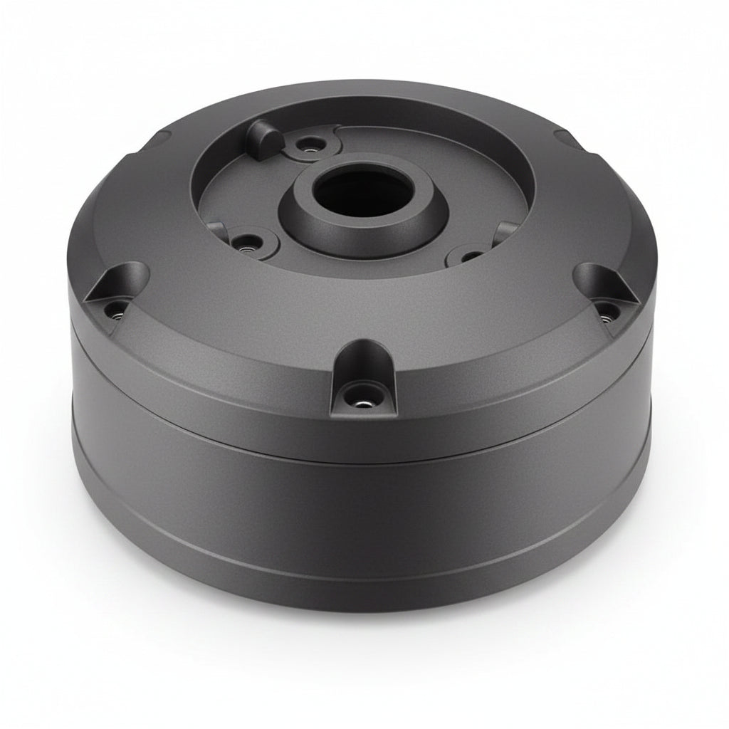 Hanwha SBO-147B Back Box for QNO-6082R Bullet Camera, Dark Gray