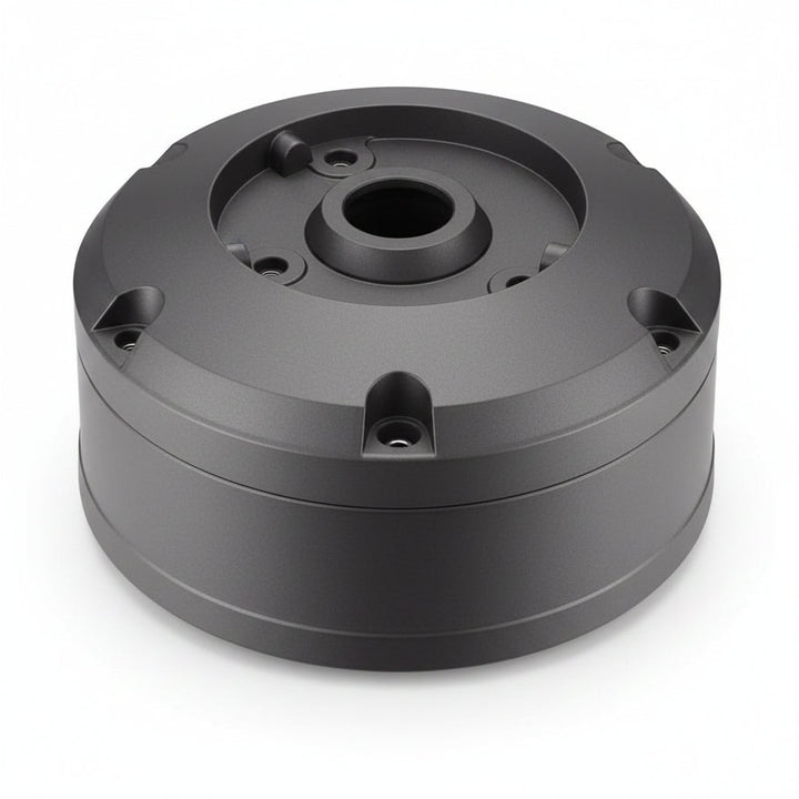 Hanwha SBO-147B Back Box for QNO-6082R Bullet Camera, Dark Gray