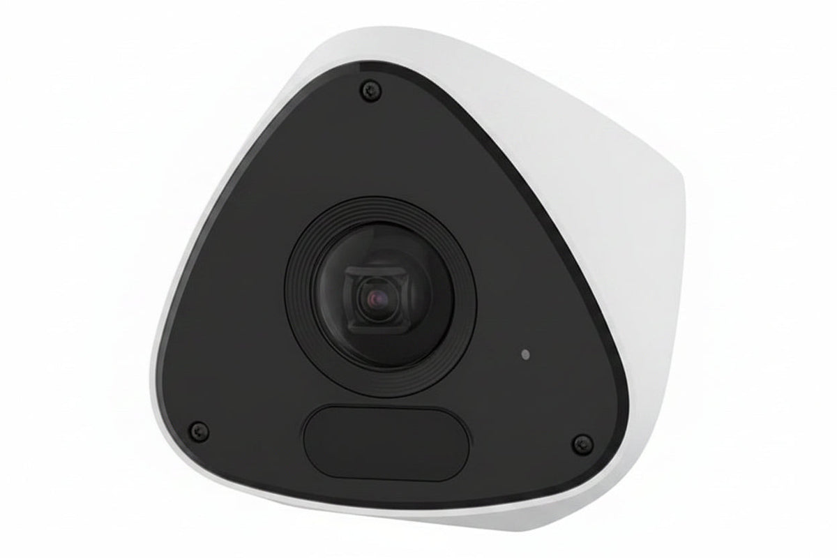 Hanwha TNV-C7013RC 3MP AI Corner Mount Camera 2.39mm Fixed Lens, White