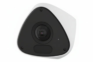 Hanwha TNV-C7013RC 3MP AI Corner Mount Camera 2.39mm Fixed Lens, White