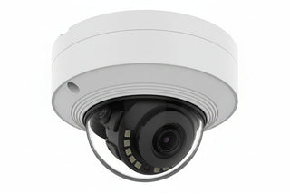 Hanwha QNV-C9011R 8MP 4K Vandal Dome Camera IR AI, White