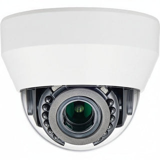 Hanwha LND-6012R L-Series 2MP IR Dome Camera, 2.8mm Fixed Lens, White