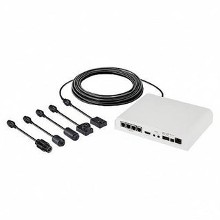 Hanwha PNM-9000QB P-Series 2MP 4-Channel Remote Head Camera Main Module, White