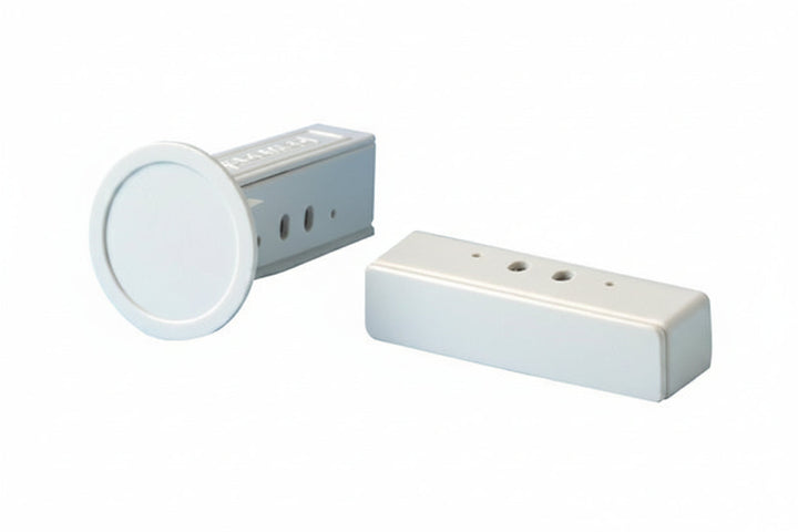 Honeywell Home 7940WH Surface Mount Universal Magnetic Contact with Screw Terminals, 2" Gap, SPST, White