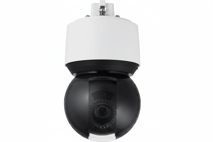 Hanwha XNP-6400 X-Series 2MP PTZ Dome Camera, 40x Optical Zoom Lens, Black/Signal White