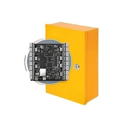 8-Port Auxiliary Controller with Built-In Ethernet, Red High-Security Access Control A8