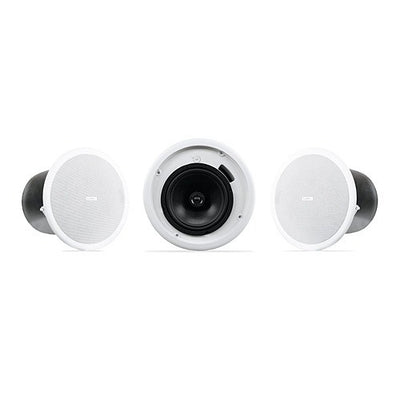 8 Inch 2-Way 80W Ceiling Loudspeaker AC-C8T, White Commercial Audio Speaker