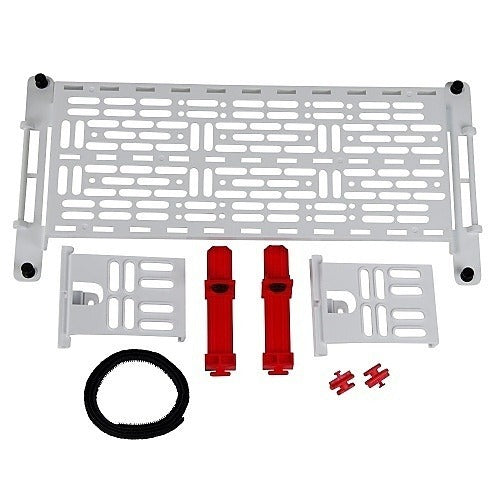 AC1050EMK 5" Structured Media Enclosure Mounting Plate Combo Kit, White