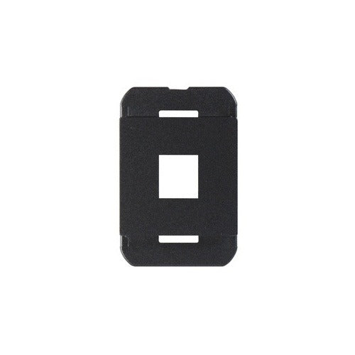 AC1PFG1 adorne 1-Port Keystone Frame, Graphite