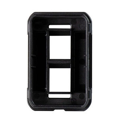 AC2PFG1 Adorne 2-Port Keystone Faceplate Insert, Graphite