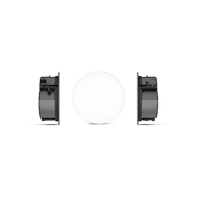 4.5" Two-Way Ceiling Mount Loudspeaker, Low Profile Zero Bezel AD-C4T-LPZB-WH